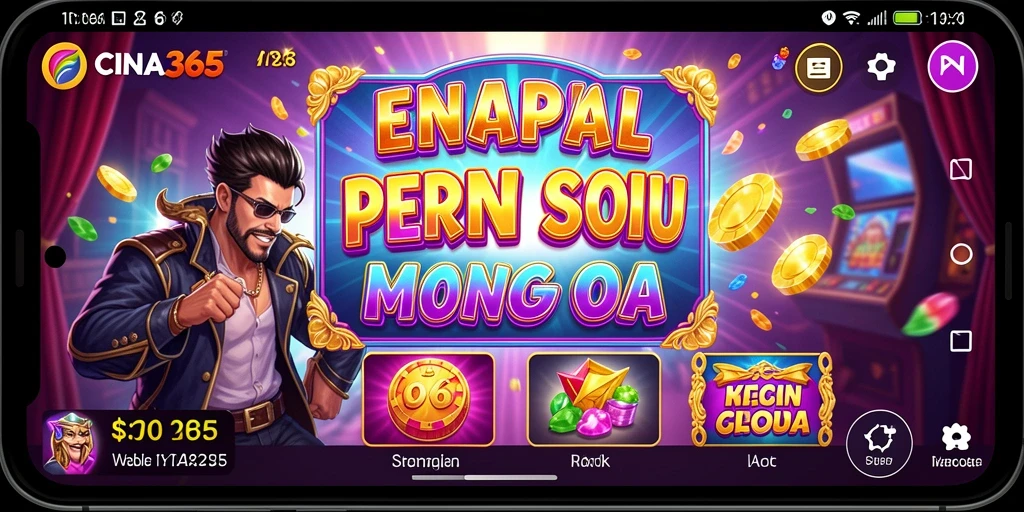 Tampilan menarik dari permainan Slot CINA365 dengan grafik yang memukau.