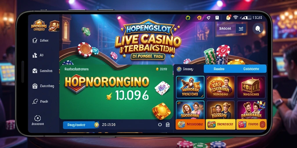 Tampilan gameplay HOPENGSLOT yang interaktif dan mendebarkan.