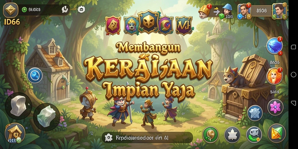 Tampilan gameplay ID66 yang mendebarkan dan penuh strategi.