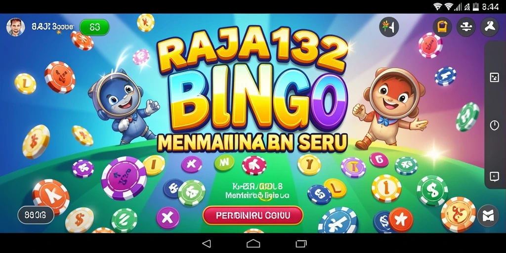 Tampilan gameplay seru di RAJA132 dengan berbagai kartu Bingo.