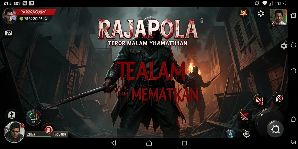 Tangkapan layar gameplay RAJAPOLA yang penuh ketegangan.