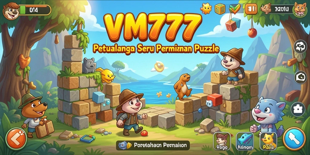 Tampilan gameplay VM777 yang menantang dan mengasyikkan.